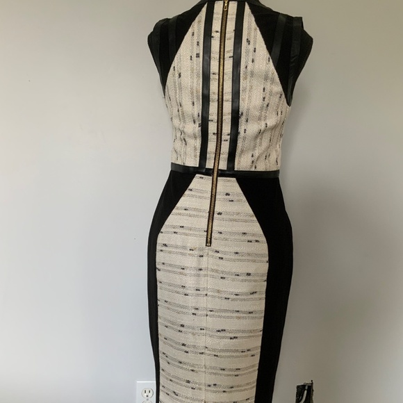 Rachel Roy mixed media bandage dress size 2 - Picture 4 of 7